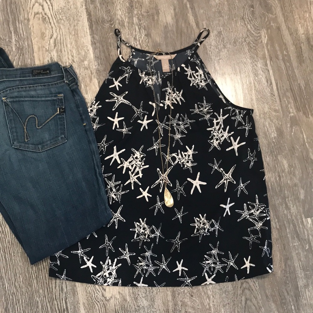 Banana Republic starfish top